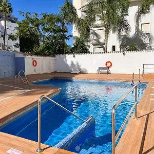 Carihuela Beach, Club San Antonio, Malaga Torremolinos